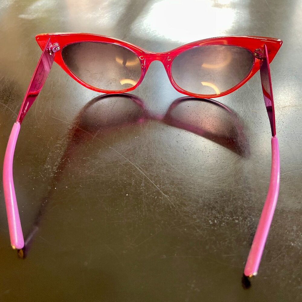 Christian Dior Cat Eyes Pink and Orange Meow! - Picture 5 of 11